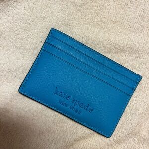 Kate Spade Vibrant Blue Card Holder